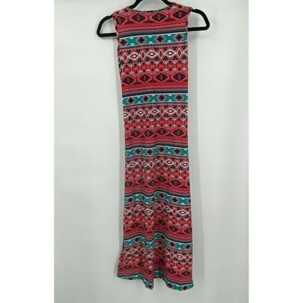 Victoria Collection Dress Womens XL XXL Mutli Color Exposed Zipper Sleeveless
